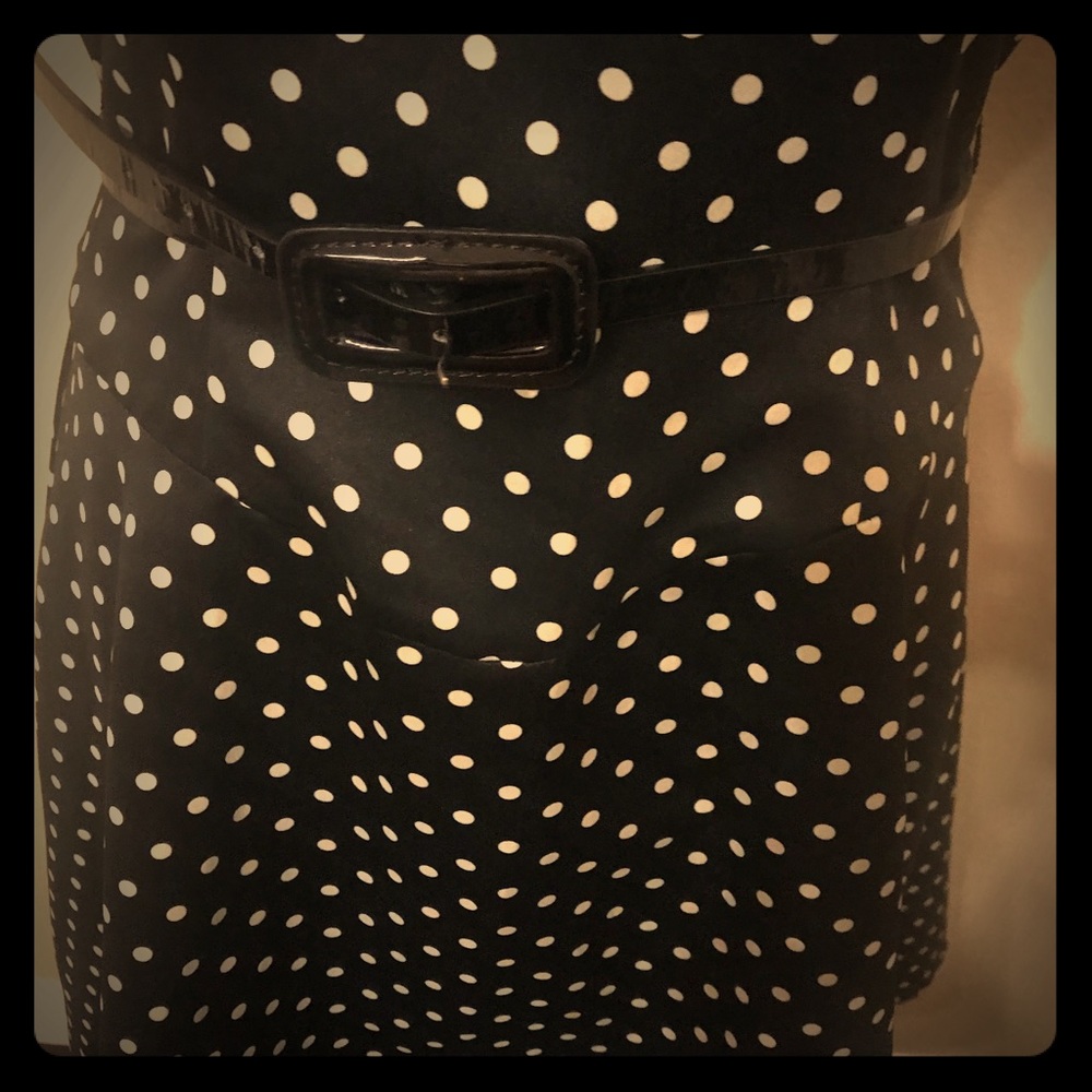 Black & White Polka Dot dress!